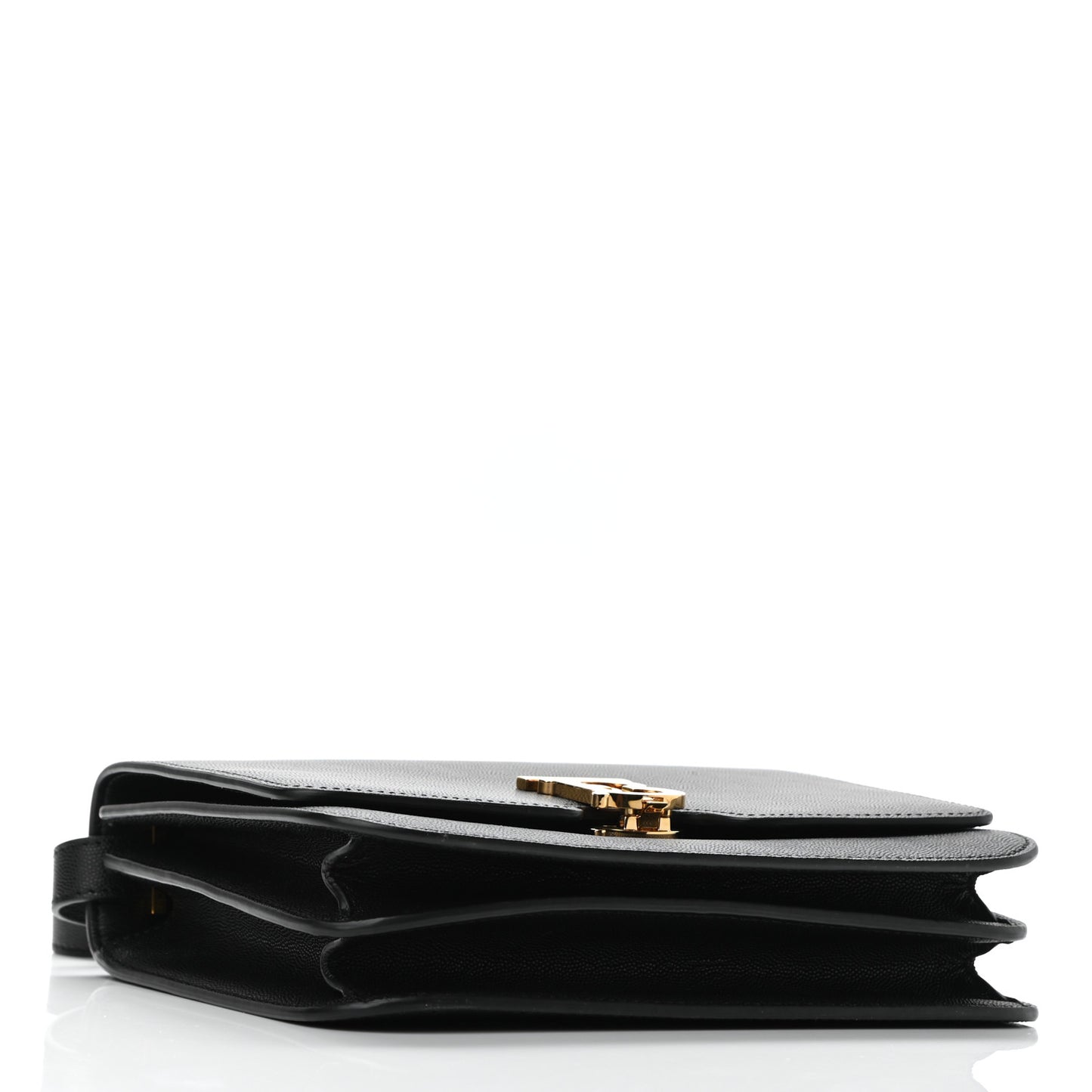 Grained Calfskin Medium TB Bag Black