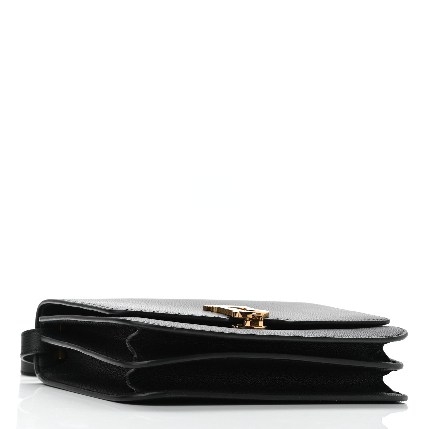 Burberry Grained Calfskin Medium TB Bag Black 4 of 9