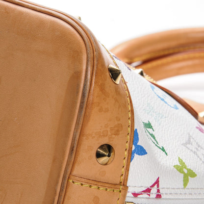 Louis Vuitton Monogram Multicolor Alma White 10 of 10