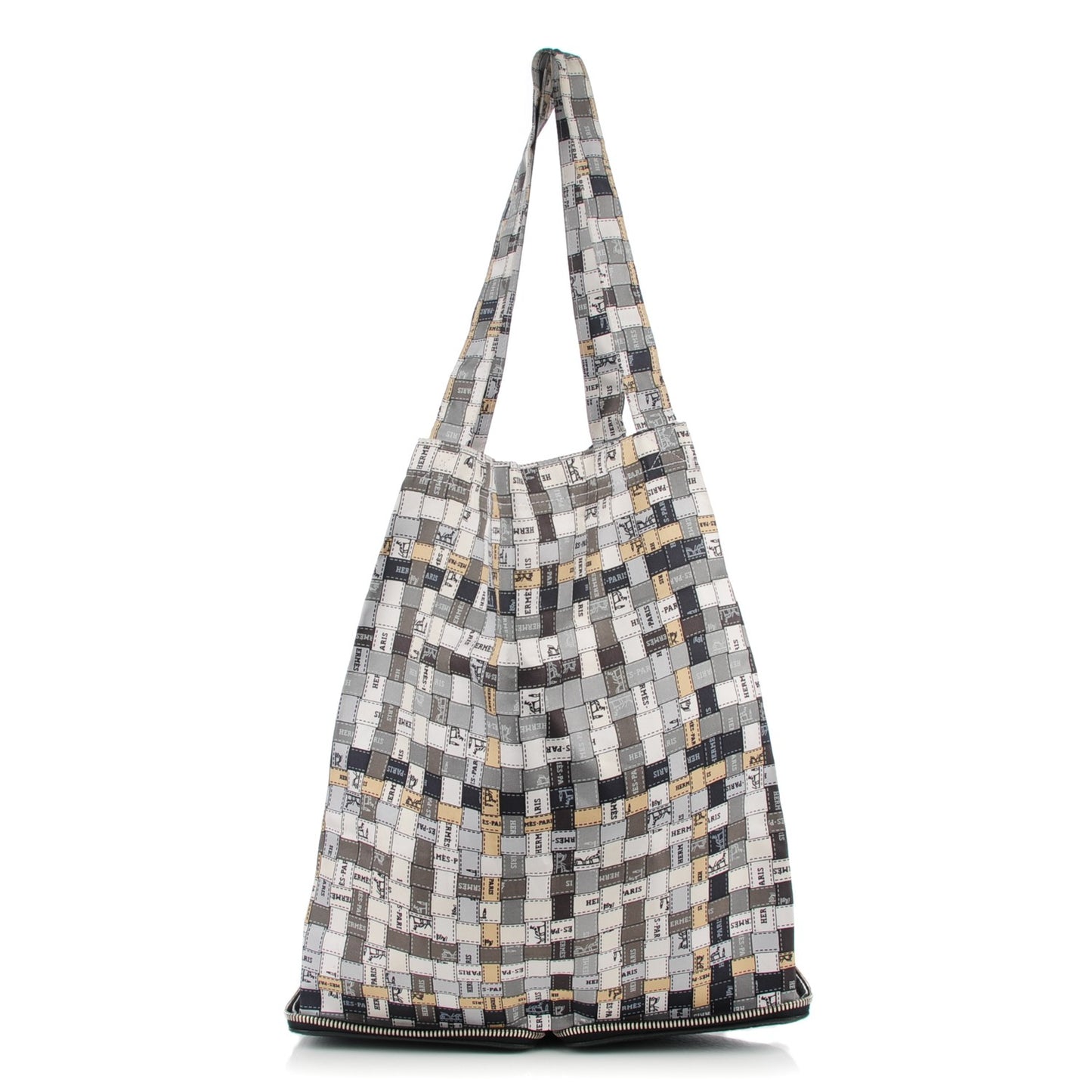 Silky Pop Bolduc Au Carre Shopper Tote Black