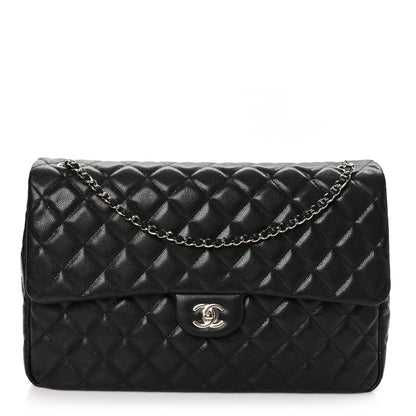 Chanel Caviar Quilted XXL Travel Flap Bag Black 1 of 10