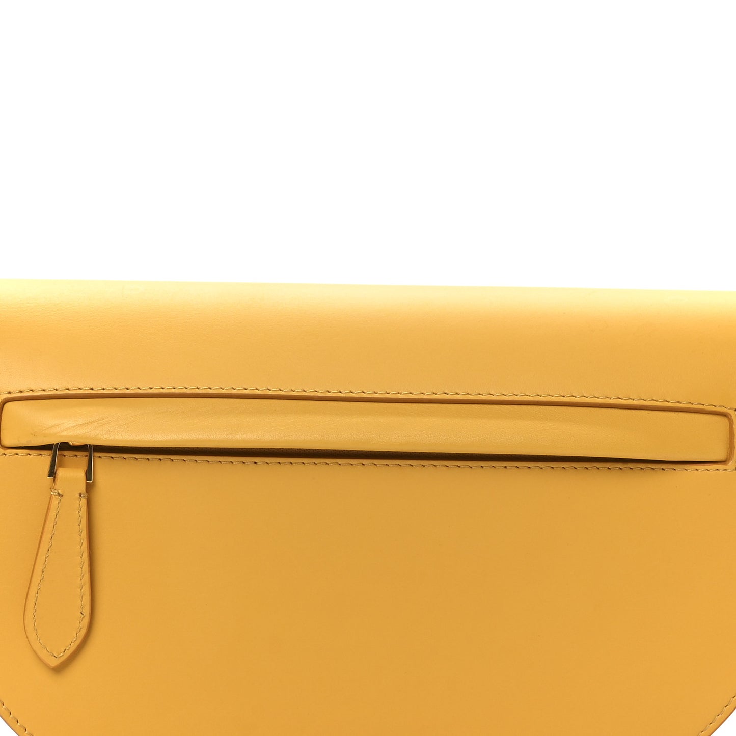 Calfskin Small Olympia Shoulder Bag Marigold