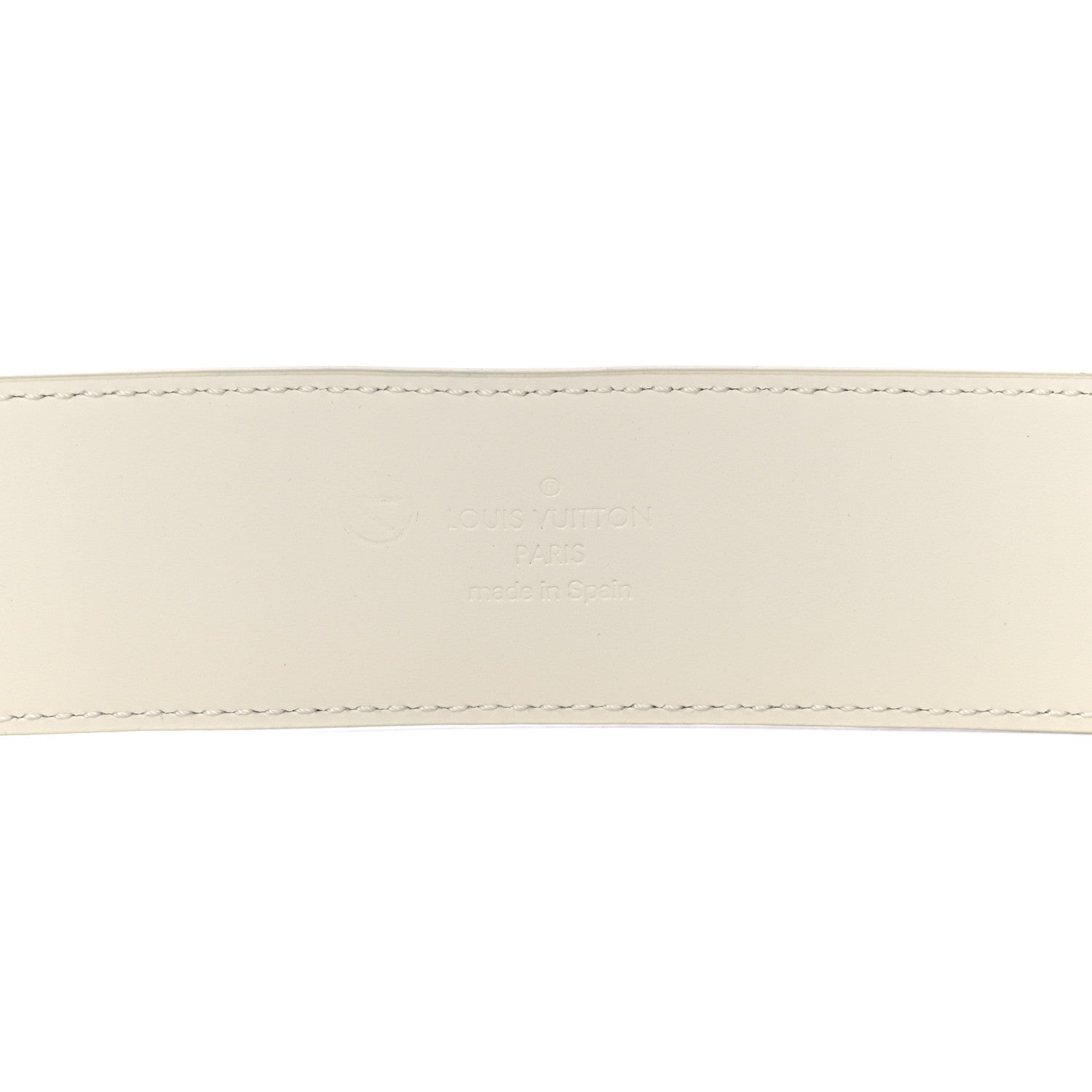 Louis Vuitton PVC Monogram 40mm LV Initiales Reversible Belt 100 40 Iridescent Prism 5 of 8