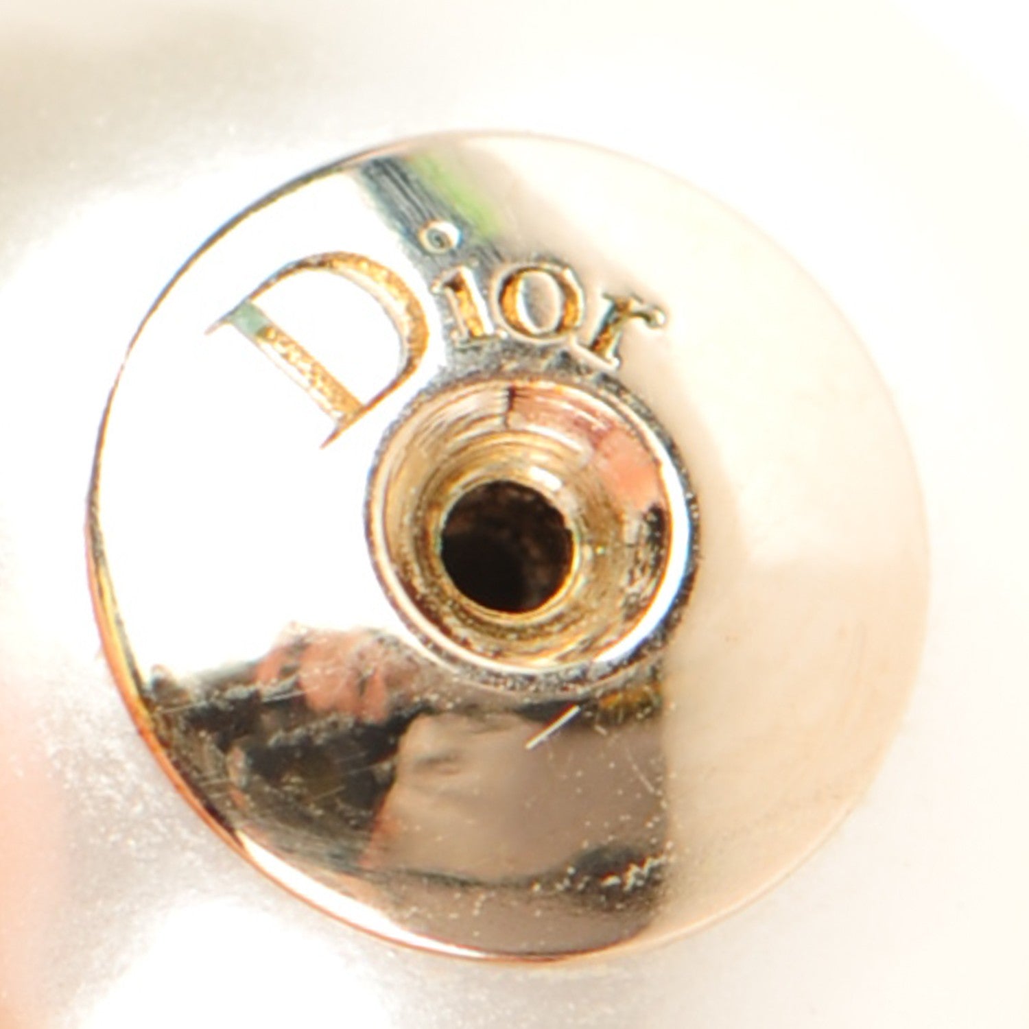 Christian Dior Pearl Mise En Dior Tribal Earrings 3 of 4