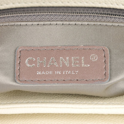 Chanel Caviar Pocket In The City Flap Ivory 6 of 11