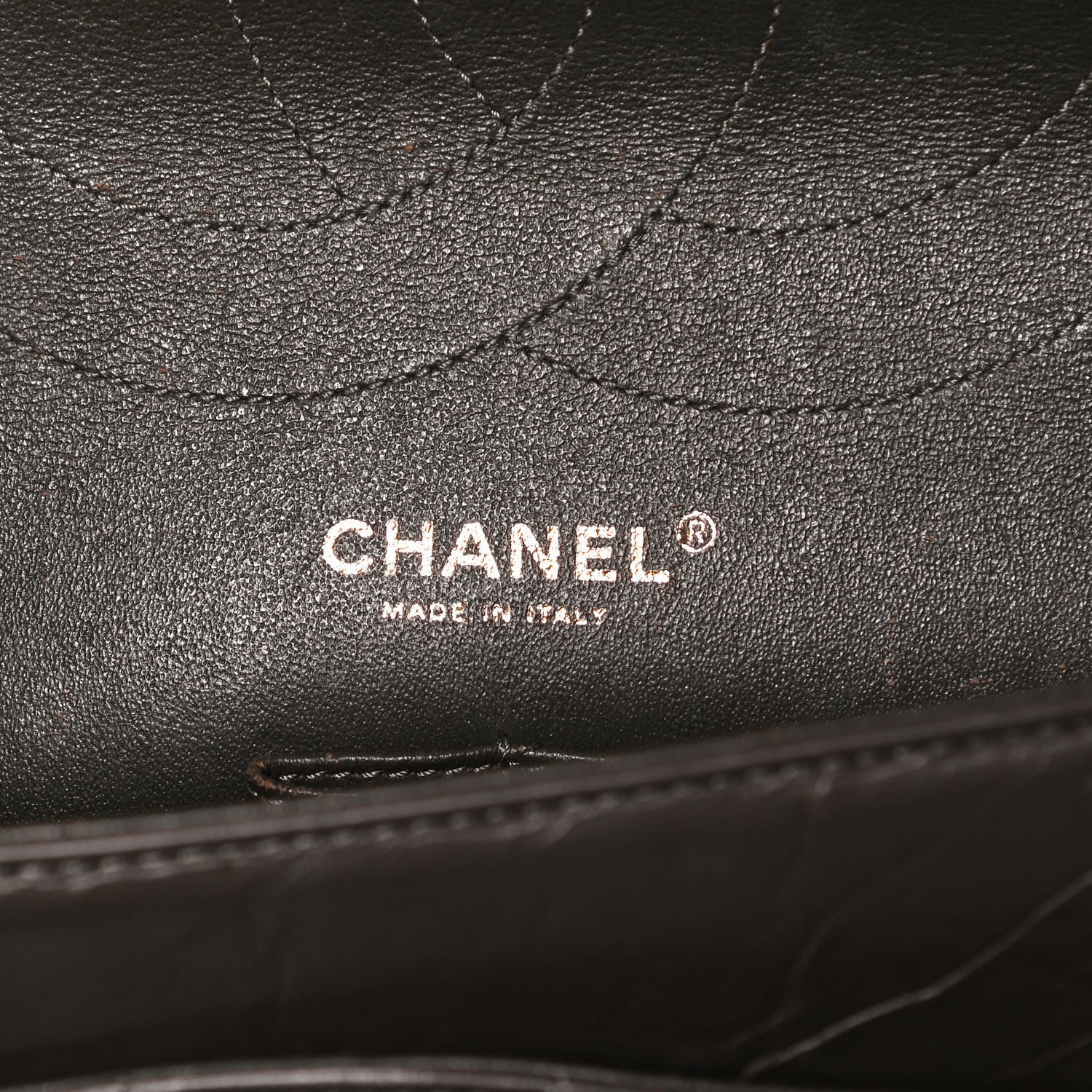 Chanel Aged Calfskin Chevron Quilted 2.55 Reissue 227 Flap Grey 6 of 21