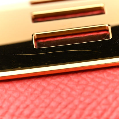 Hermes Epsom Kelly Dog Extreme Bracelet S Rose Jaipur 6 of 6