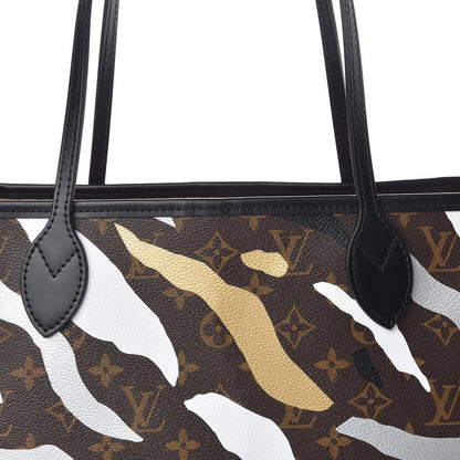 Louis Vuitton X LOL Monogram Neverfull MM Gold Silver 8 of 10