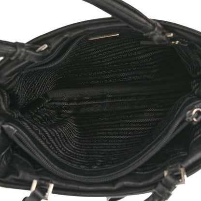 Prada Nappa Shopping Tote Black 5 of 10