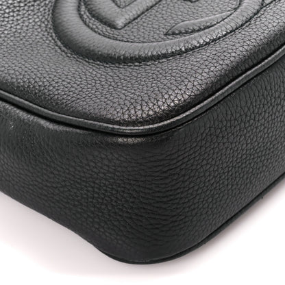 Gucci Pebbled Calfskin Small Soho Disco Bag Black 10 of 11