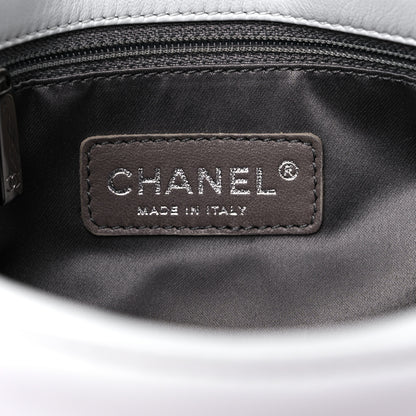 Chanel Lambskin Quilted Chain Mail Shoulder Bag White 7 of 12