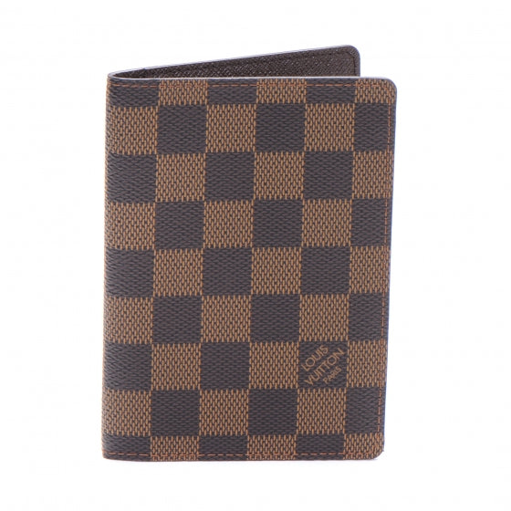 Damier Ebene Passport Wallet Organizer