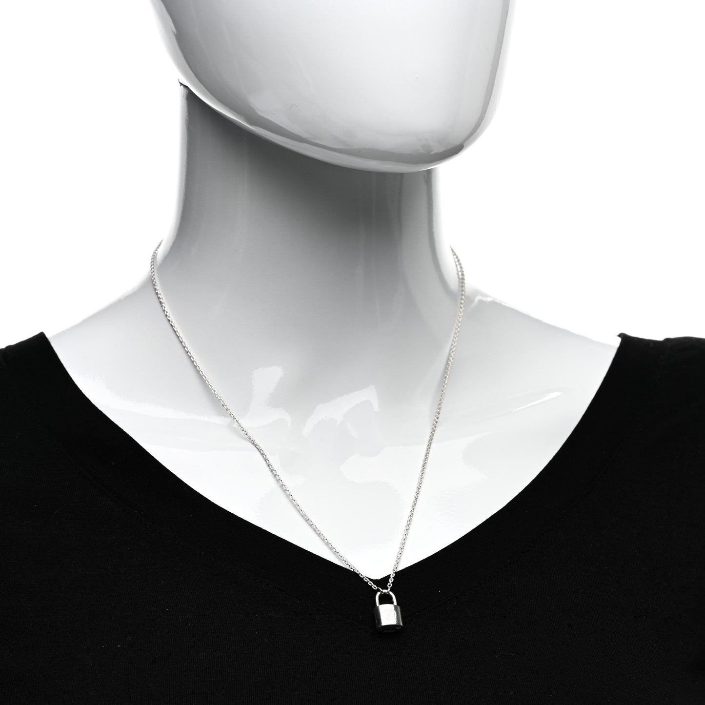 Sterling Silver Lockit Necklace