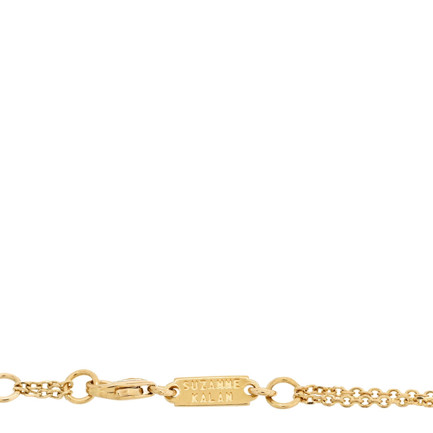 18K Yellow Gold Diamond Classic Bar Bracelet