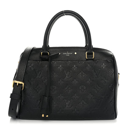 Louis Vuitton Empreinte Speedy Bandouliere 25 NM Black 1 of 9