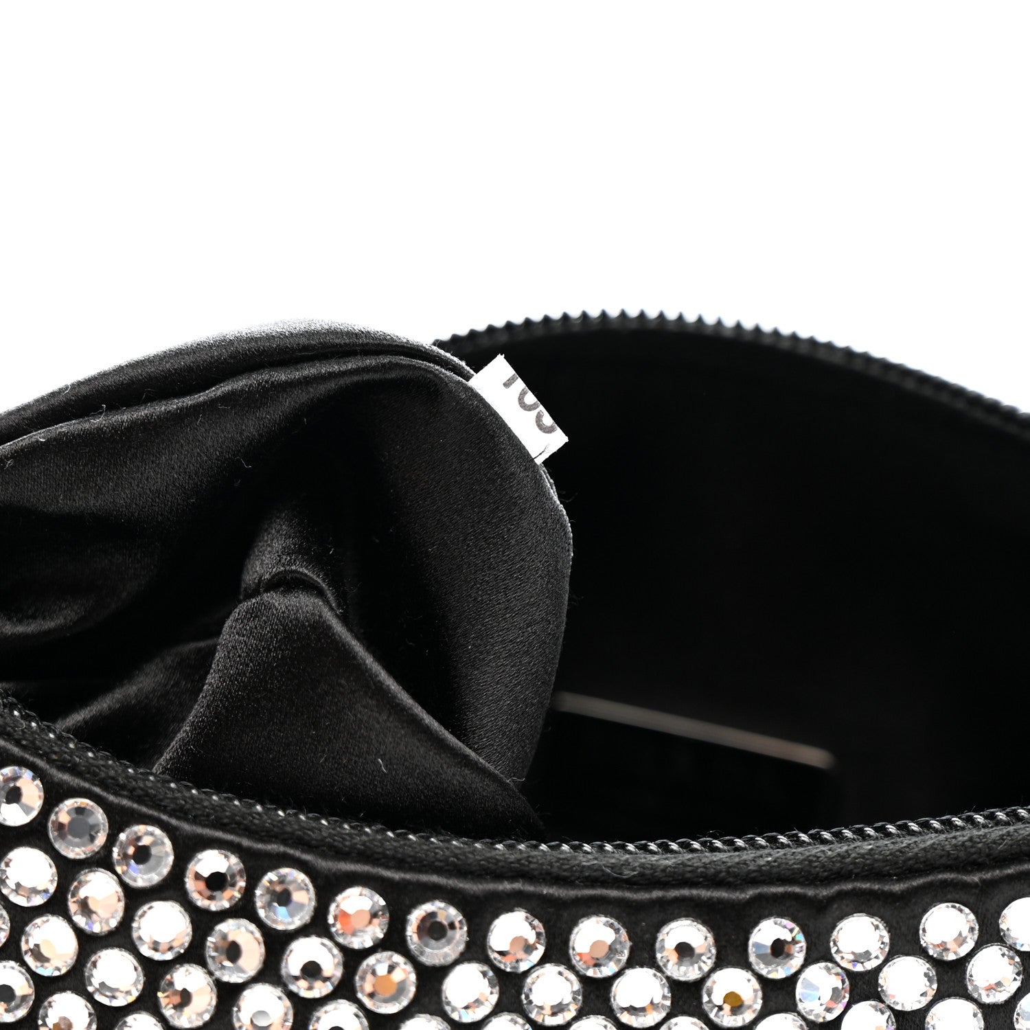 Prada Satin Crystal Mini Re-Edition 2000 Bag Cristal 7 of 11