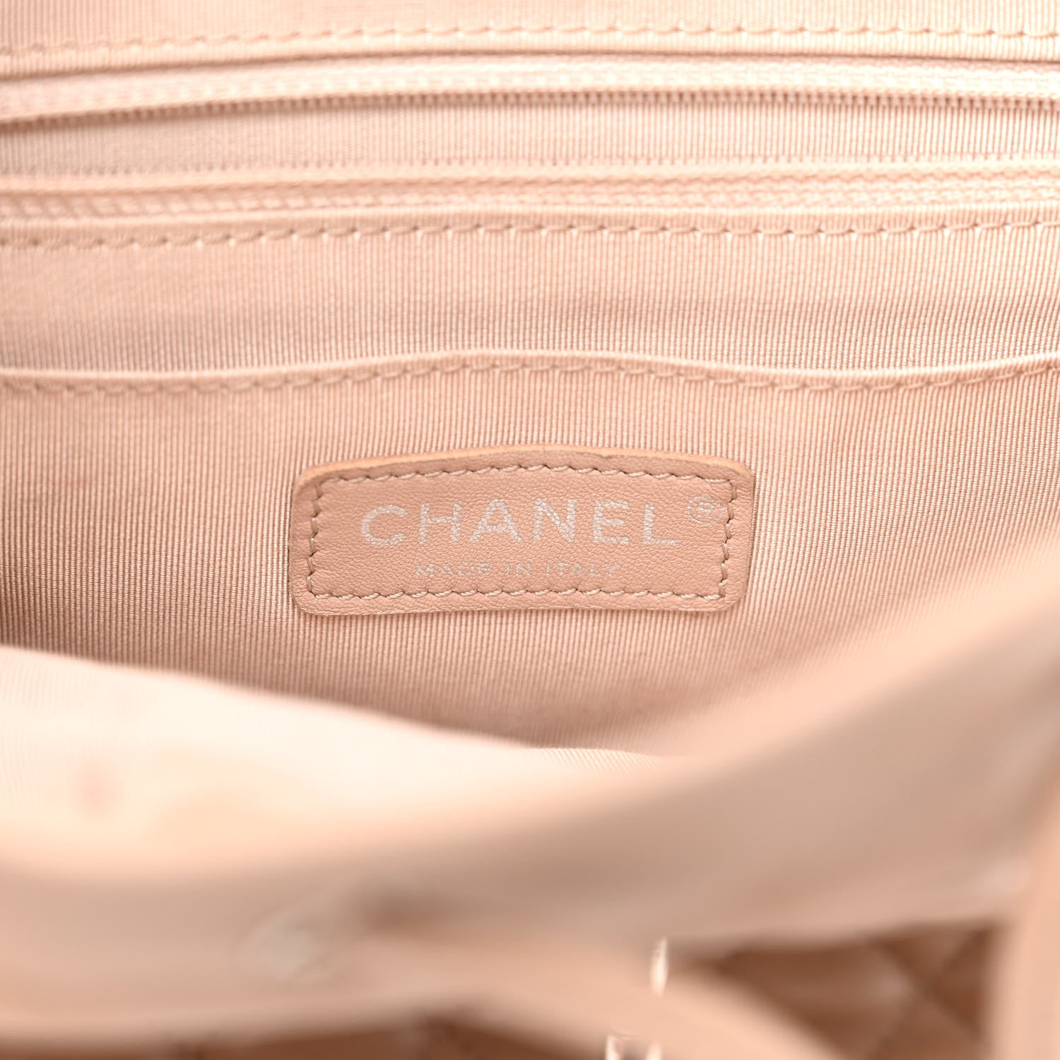 Chanel Lambskin Quilted Large Urban Spirit Backpack Beige 6 of 15