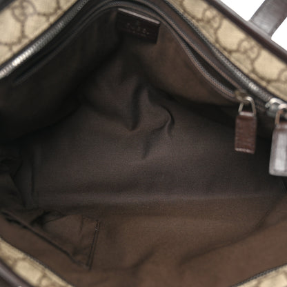 Gucci GG Supreme Monogram Small Joy Tote Dark Brown 5 of 11