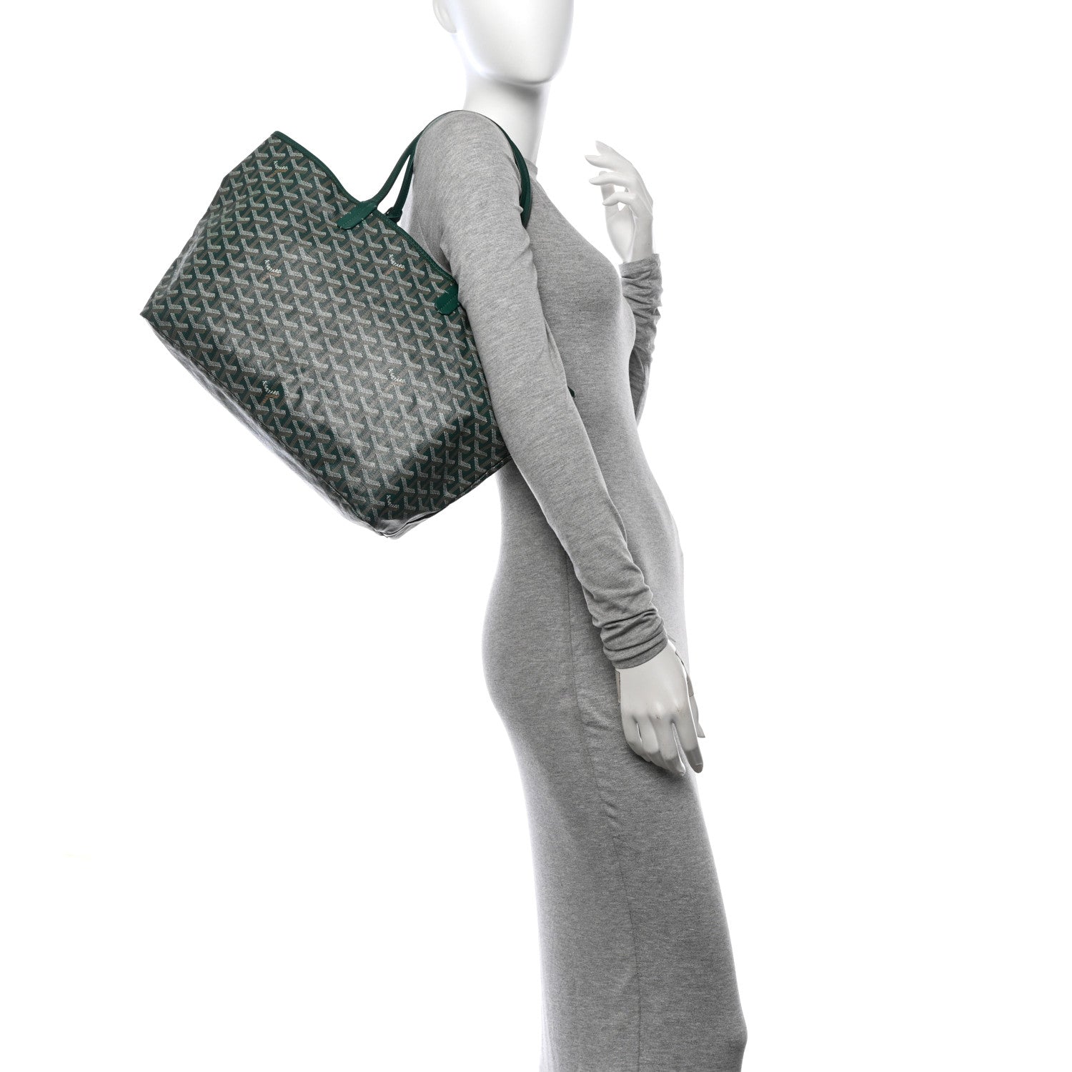 Goyard Goyardine Saint Louis PM Green 2 of 13
