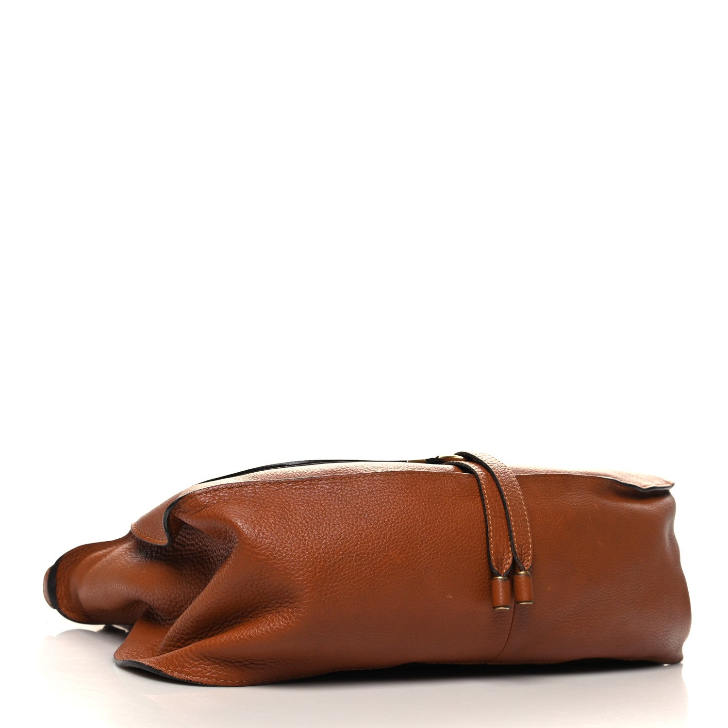 Chloe Calfskin Large Marcie Satchel Tan 4 of 12