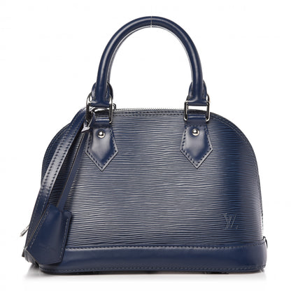 Louis Vuitton Epi Alma BB Indigo 1 of 9