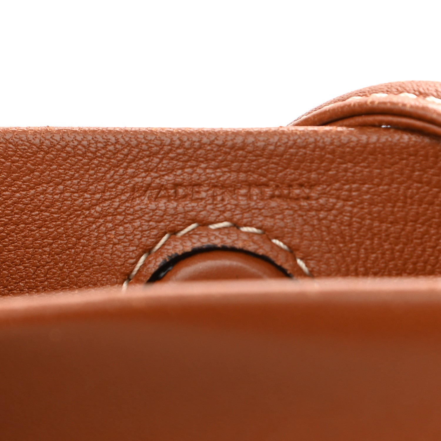 Celine Triomphe Canvas Calfskin Mini Poche Bag Tan 6 of 12