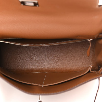Hermes Togo Kelly Retourne 32 Gold 5 of 10