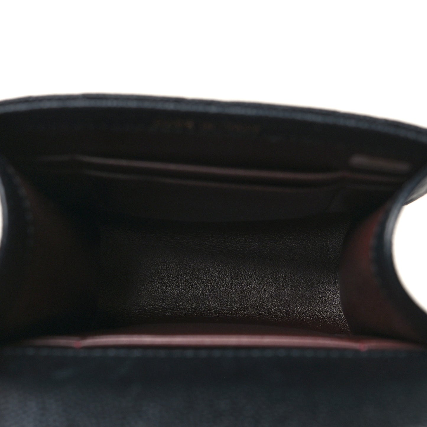 Caviar Quilted Classic Phone Holder Black
