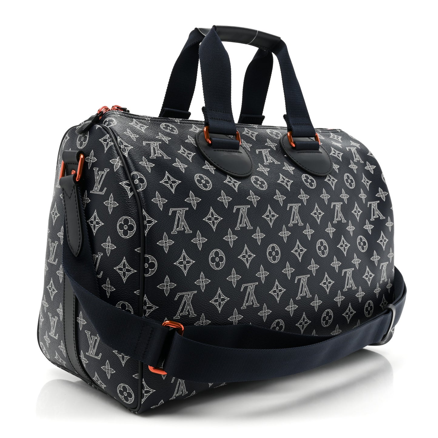 Monogram Upside Down Speedy Bandouliere 40