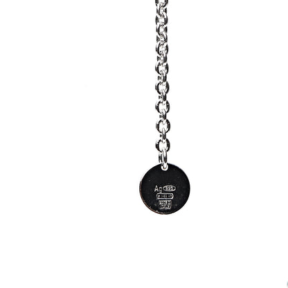 Bulgari Sterling Silver Ceramic Save The Children Pendant Necklace 4 of 5