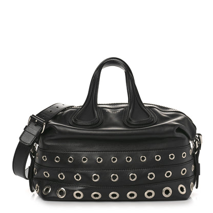 Givenchy Calfskin Grommet Small Nightingale Black 1 of 8