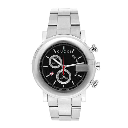 Gucci Stainless Steel 44mm G-Chrono Chronoscope Quartz Watch Black 1 of 5