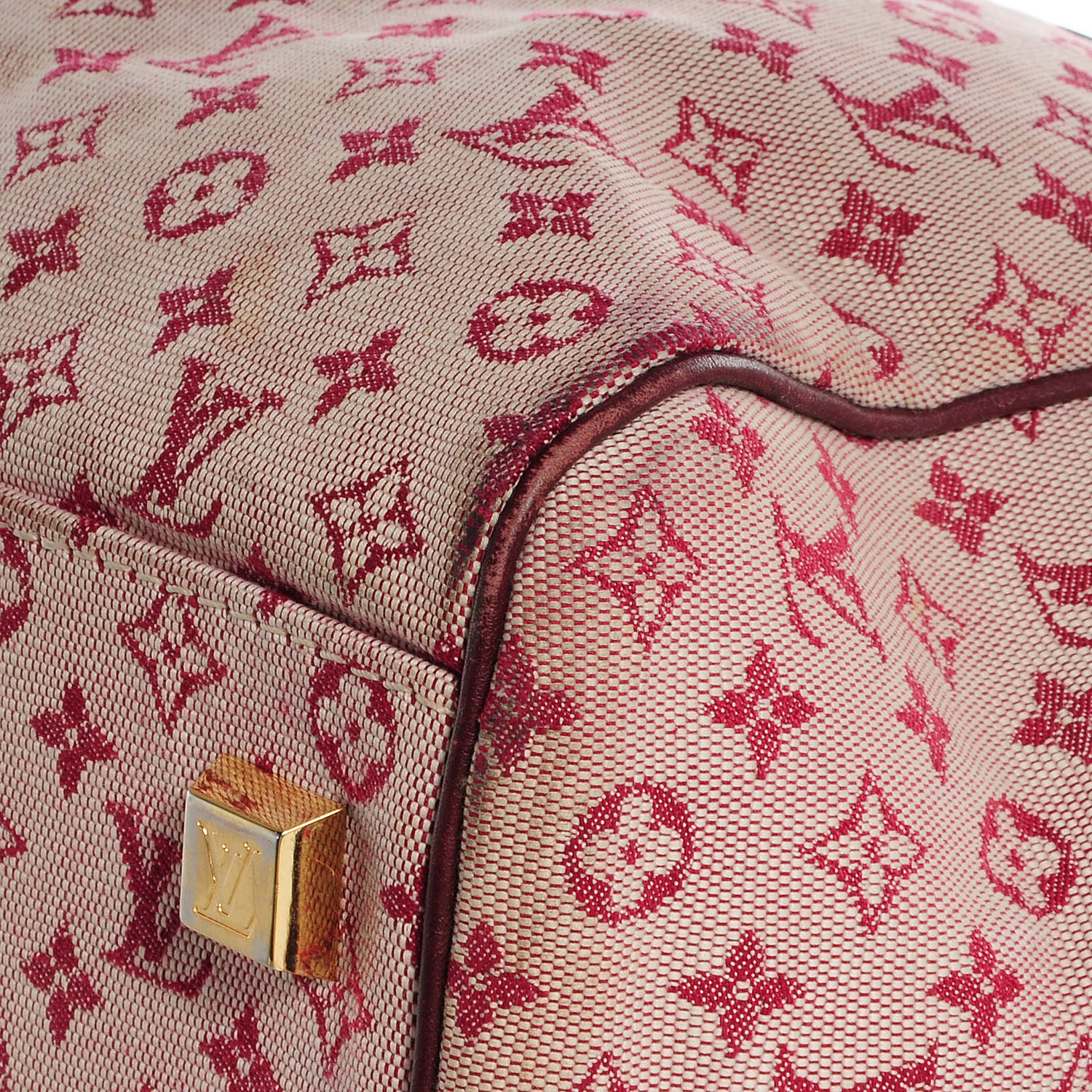 Louis Vuitton Mini Monogram Josephine GM Cherry 8 of 11