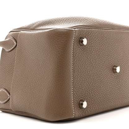 Hermes Taurillon Clemence Lindy 26 Etoupe 9 of 11