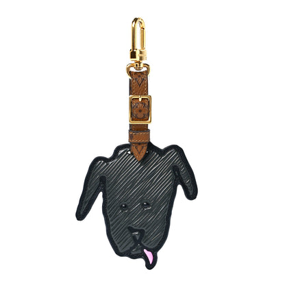 Louis Vuitton Epi Reverse Monogram Catogram Bag Charm Key Holder Gris 1 of 3