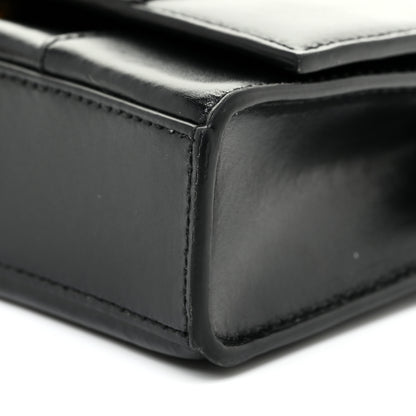 Balenciaga Shiny Box Calfskin Hourglass Chain Bag Black 9 of 21