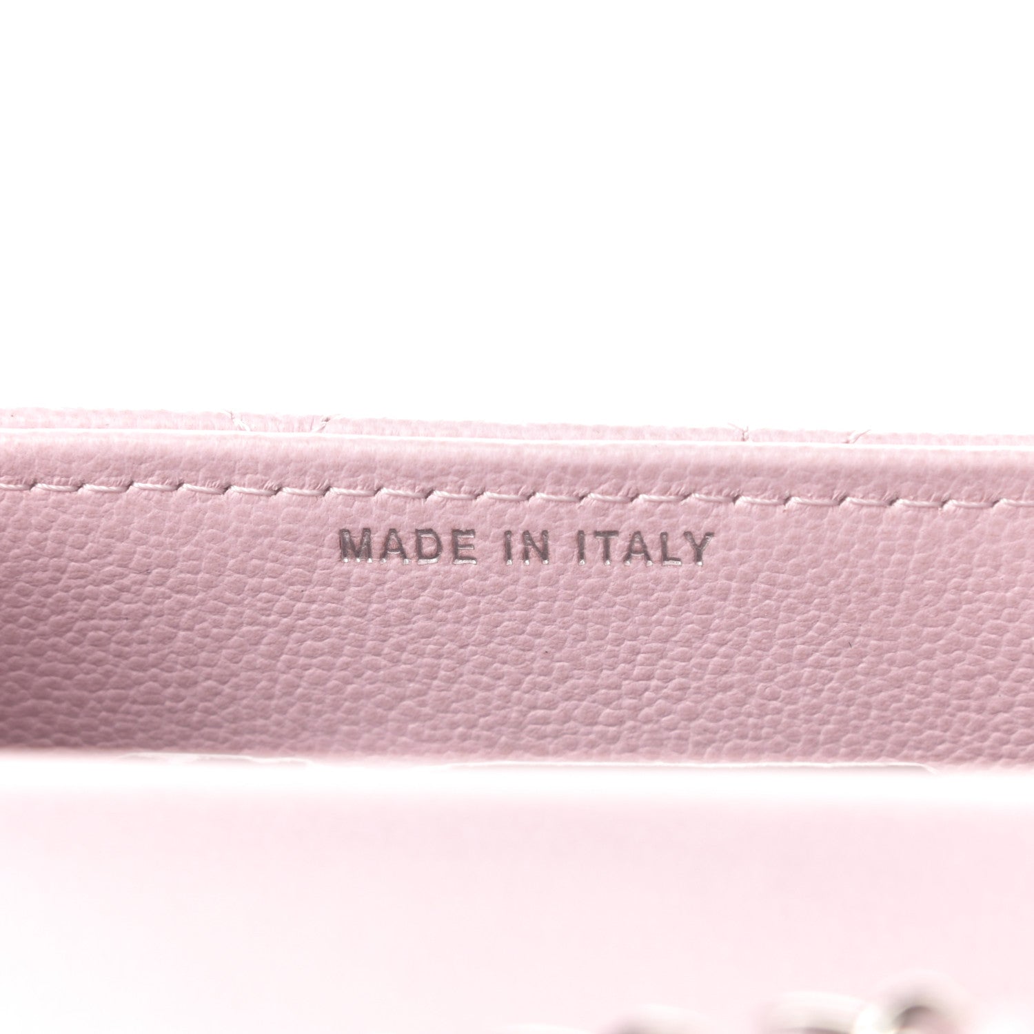 Chanel Grained Calfskin Quilted CC Box Clutch With Chain Rose 7 of 12