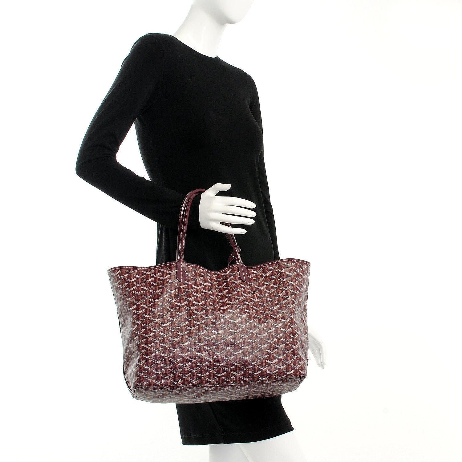 Goyard Goyardine Saint Louis PM Bordeaux 2 of 8
