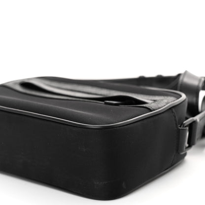 Saint Laurent Lambskin Nylon Small Camp Camera Bag Black 9 of 9