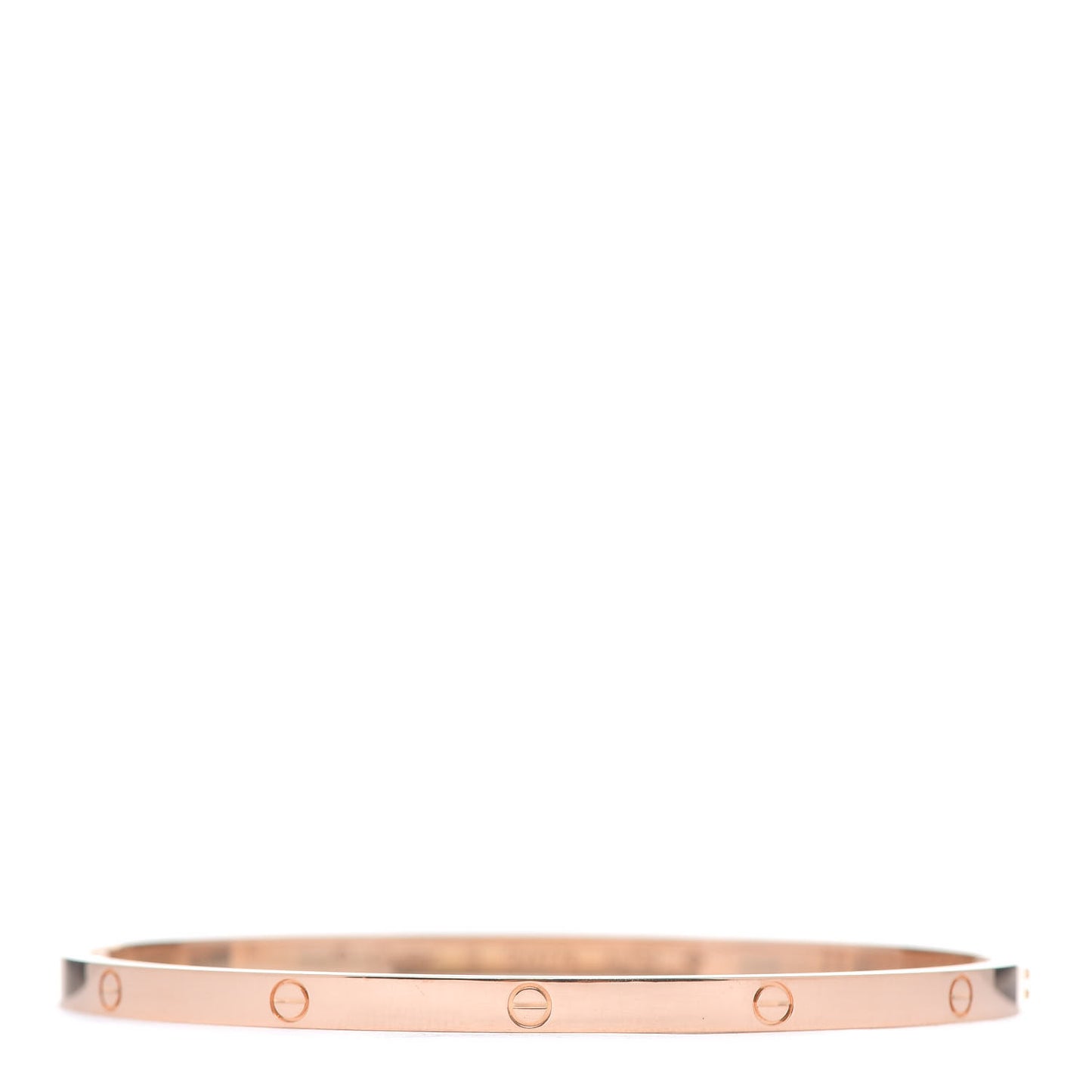 18K Pink Gold Small LOVE Bracelet 19