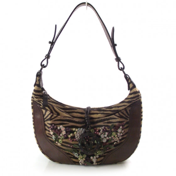 Pony Hair Zebra Bag