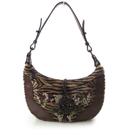 Valentino Garavani Pony Hair Zebra Bag 1 of 7