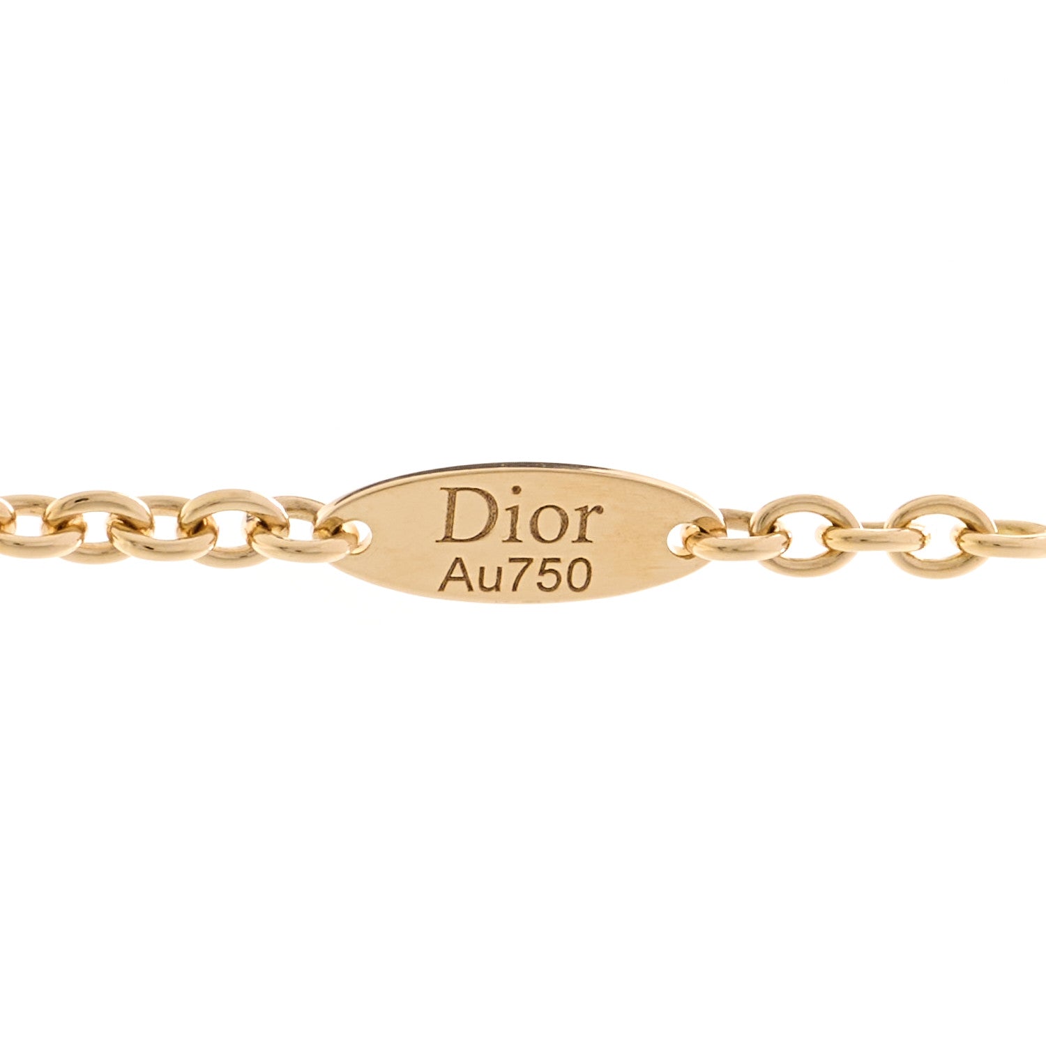 Christian Dior 18K Yellow White Gold Diamond Black Onyx Mother of Pearl Rose Celeste Medallion Pendant Necklace 6 of 7