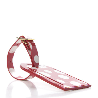Louis Vuitton Kusama Infinity Dots Luggage Tag Red 4 of 4