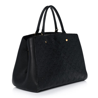 Louis Vuitton Empreinte Montaigne GM Black 3 of 14