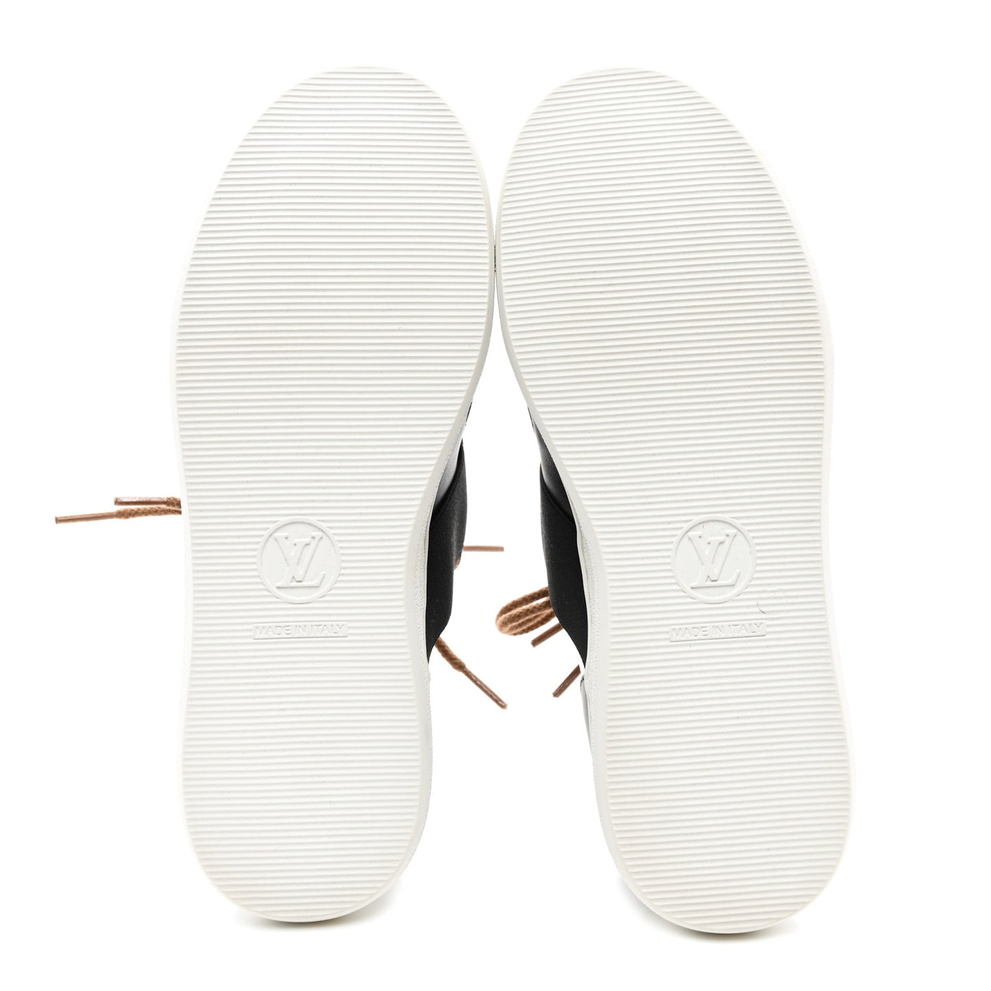 Monogram Calfskin Lous Sneakers 36 Black