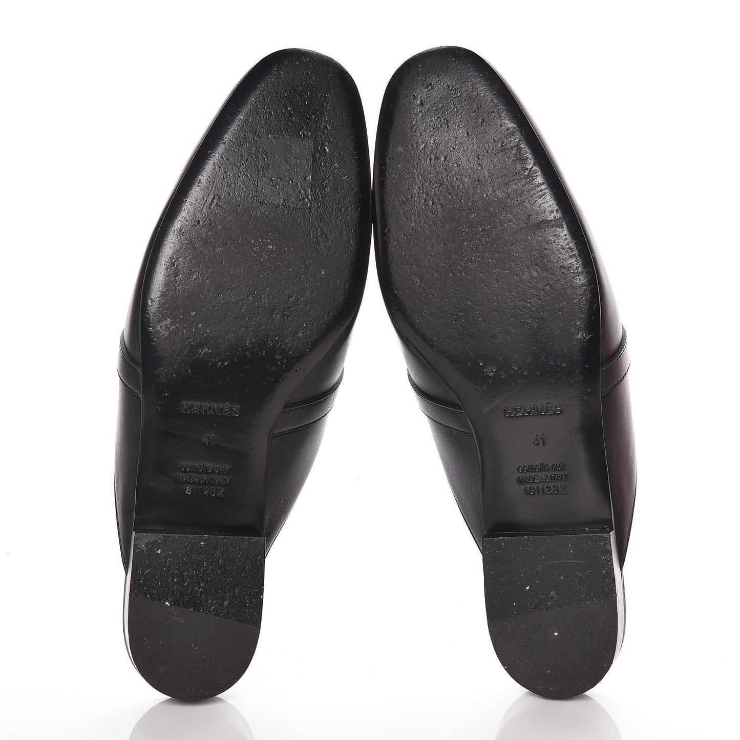 Calfskin Oz Mules 41 Black