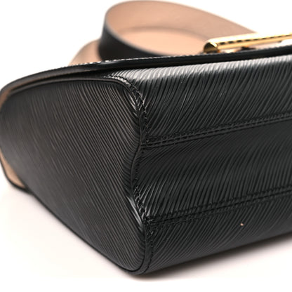 Louis Vuitton Epi Twist Top Handle Shoulder Bag MM Black 7 of 9