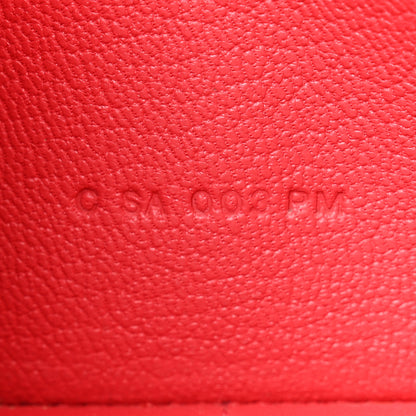 Hermes Ostrich Kelly Longue Wallet Rouge Vif 7 of 7