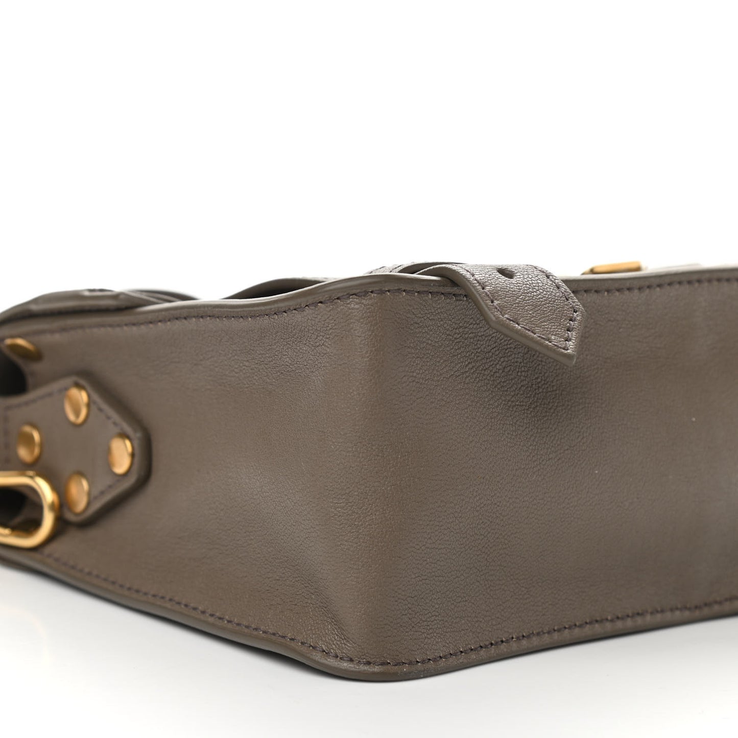Lambskin PS1 Mini Pouch Messenger Smoke